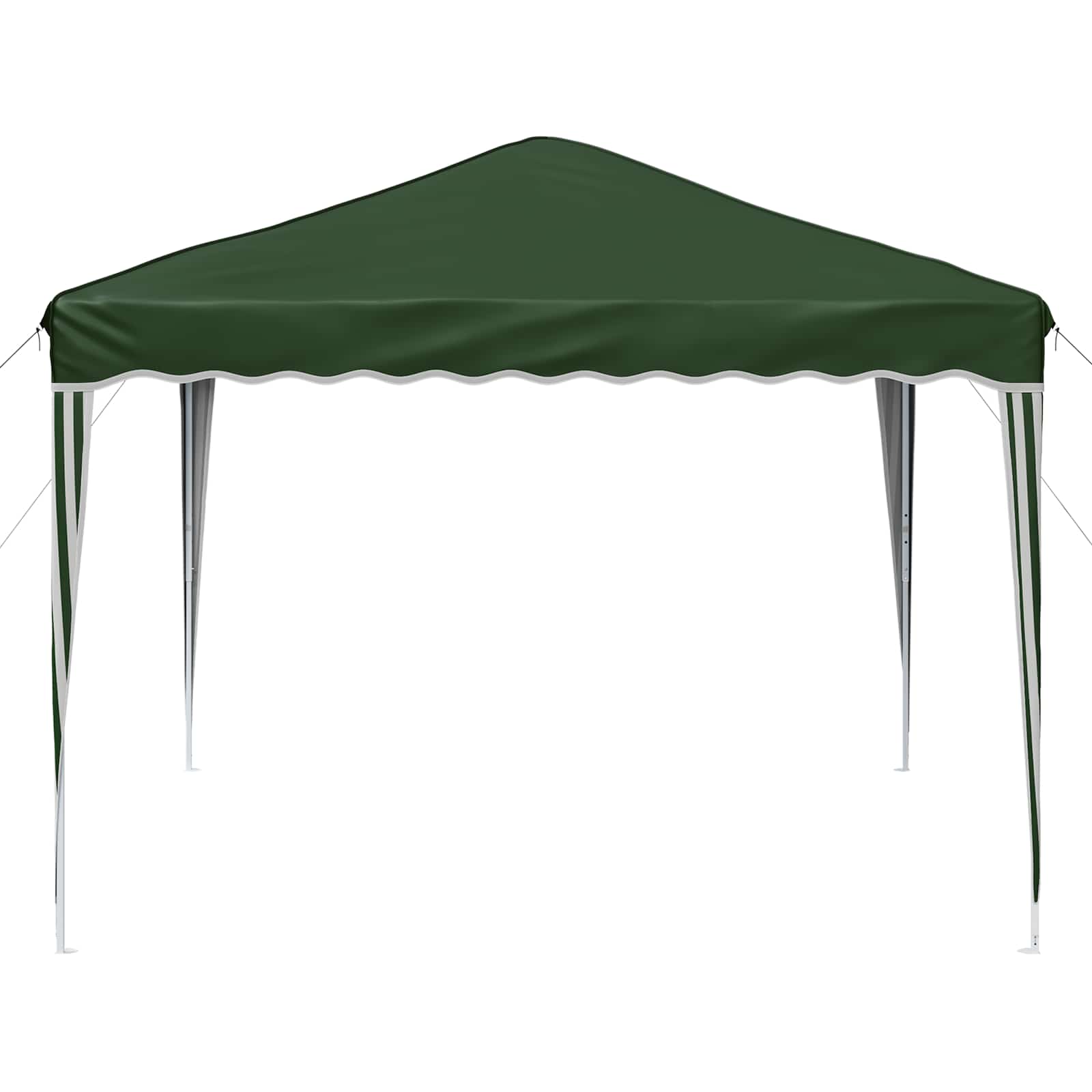 Pop-up partytent 288 x 288 x 245 cm Groen Oxford Stof