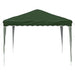 Pop-up partytent 288 x 288 x 245 cm Groen Oxford Stof