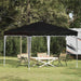 Pop-up partytent 288 x 288 x 245 cm Zwart Oxford Stof