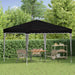 Pop-up partytent 288 x 288 x 245 cm Zwart Oxford Stof