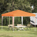 Pop-up partytent 288 x 288 x 245 cm Oranje Oxford Stof