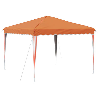 Pop-up partytent 288 x 288 x 245 cm Oranje Oxford Stof
