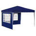 Pop-up partytent 288 x 288 x 245 cm Blauw Oxford Stof