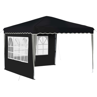 Pop-up partytent 288 x 288 x 245 cm Antracietkleurig