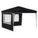 Pop-up partytent 288 x 288 x 245 cm Antracietkleurig