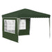 Pop-up partytent 288 x 288 x 245 cm Groen Oxford Stof