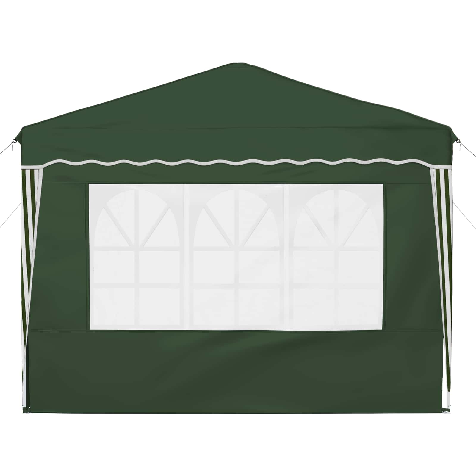 Pop-up partytent 288 x 288 x 245 cm Groen Oxford Stof