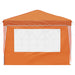 Pop-up partytent 288 x 288 x 245 cm Oranje Oxford Stof