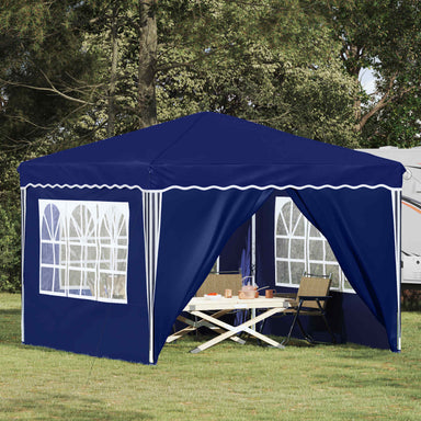 Pop-up partytent 288 x 288 x 245 cm Blauw Oxford Stof