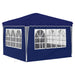 Pop-up partytent 288 x 288 x 245 cm Blauw Oxford Stof