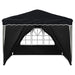 Pop-up partytent 288 x 288 x 245 cm Antracietkleurig