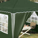 Pop-up partytent 288 x 288 x 245 cm Groen Oxford Stof