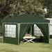 Pop-up partytent 288 x 288 x 245 cm Groen Oxford Stof