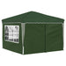 Pop-up partytent 288 x 288 x 245 cm Groen Oxford Stof