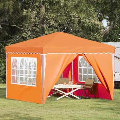 Pop-up partytent 288 x 288 x 245 cm Oranje Oxford Stof