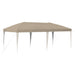 Pop-up partytent 575 x 290 x 245 cm Crèmekleurig