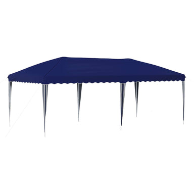 Pop-up partytent 575 x 290 x 245 cm Blauw