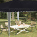 Pop-up partytent 575 x 290 x 245 cm Antraciet