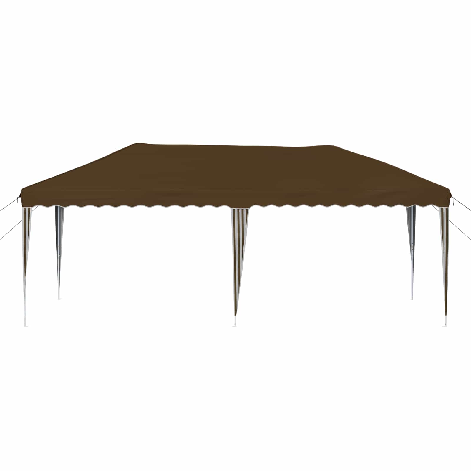 Pop-up partytent 575 x 290 x 245 cm Taupe