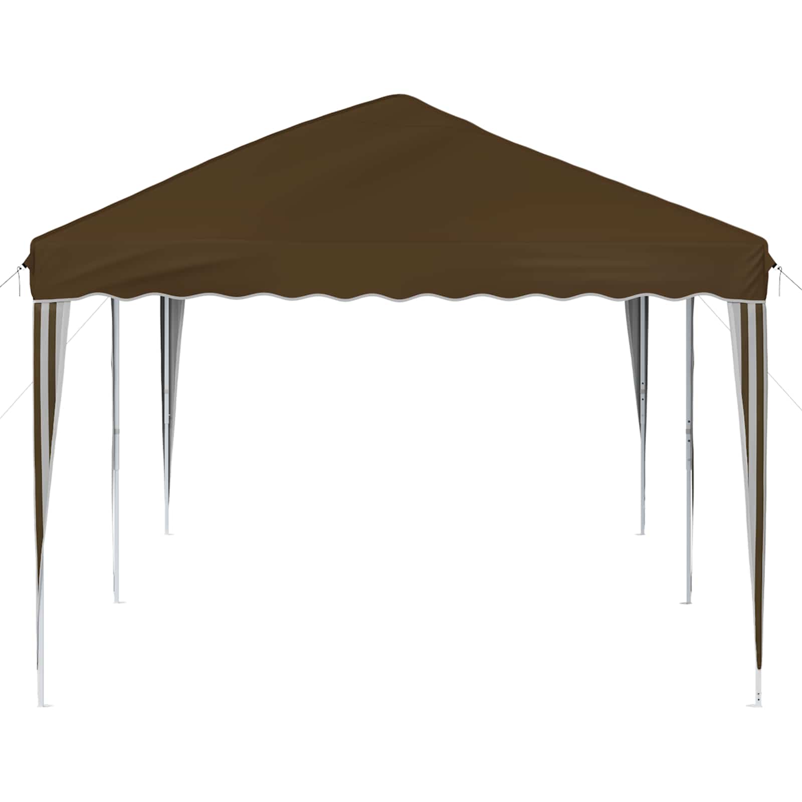 Pop-up partytent 575 x 290 x 245 cm Taupe