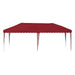 Pop-up partytent 575 x 290 x 245 cm Bordeauxrood