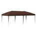 Pop-up partytent 575 x 290 x 245 cm Bruin