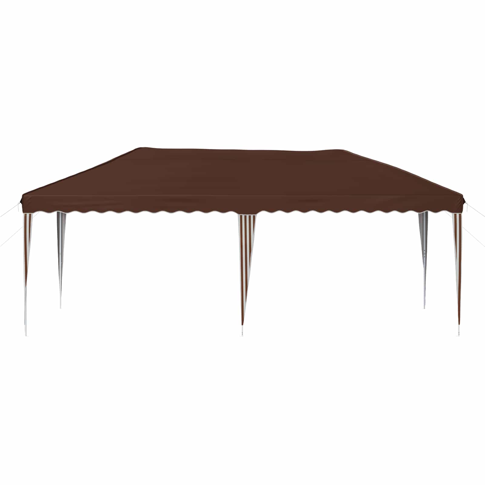Pop-up partytent 575 x 290 x 245 cm Bruin