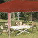 Pop-up partytent 575 x 290 x 245 cm Terracotta