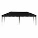 Pop-up partytent 575 x 290 x 245 cm Zwart