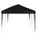 Pop-up partytent 575 x 290 x 245 cm Zwart