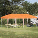 Pop-up partytent 575 x 290 x 245 cm Oranje
