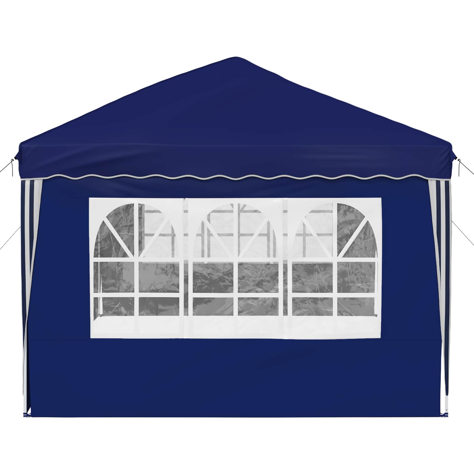 Pop-up partytent 575 x 289 x 245 cm Blauw