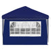 Pop-up partytent 575 x 289 x 245 cm Blauw