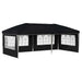 Pop-up partytent 575 x 289 x 245 cm Antraciet