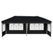 Pop-up partytent 575 x 289 x 245 cm Antraciet
