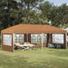 Pop-up partytent 575 x 289 x 245 cm Beige