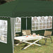 Pop-up partytent 575 x 289 x 245 cm Groen