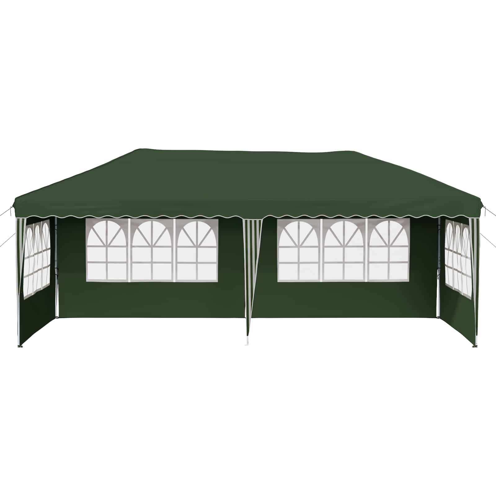 Pop-up partytent 575 x 289 x 245 cm Groen