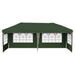 Pop-up partytent 575 x 289 x 245 cm Groen