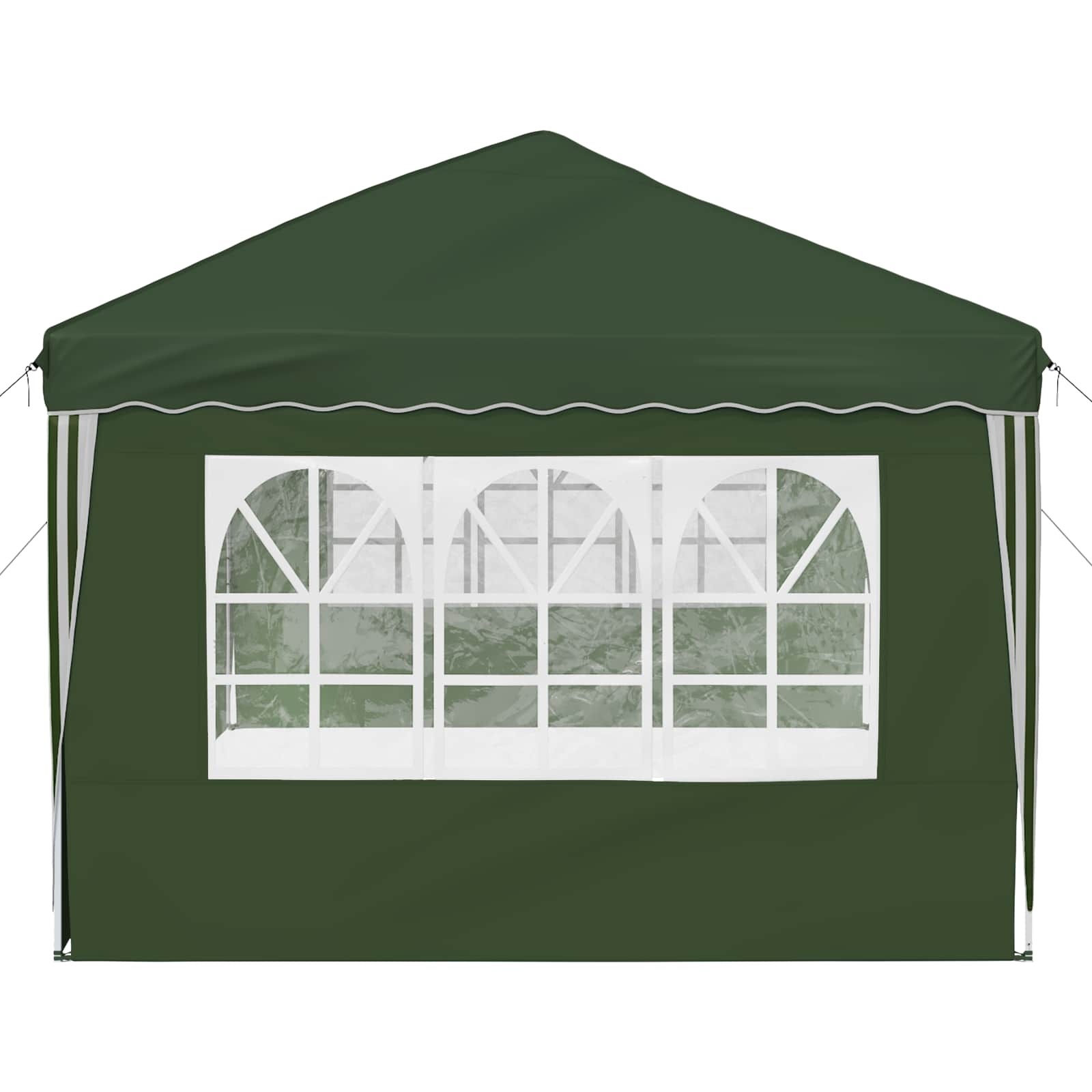 Pop-up partytent 575 x 289 x 245 cm Groen