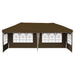 Pop-up partytent 575 x 289 x 245 cm Taupe
