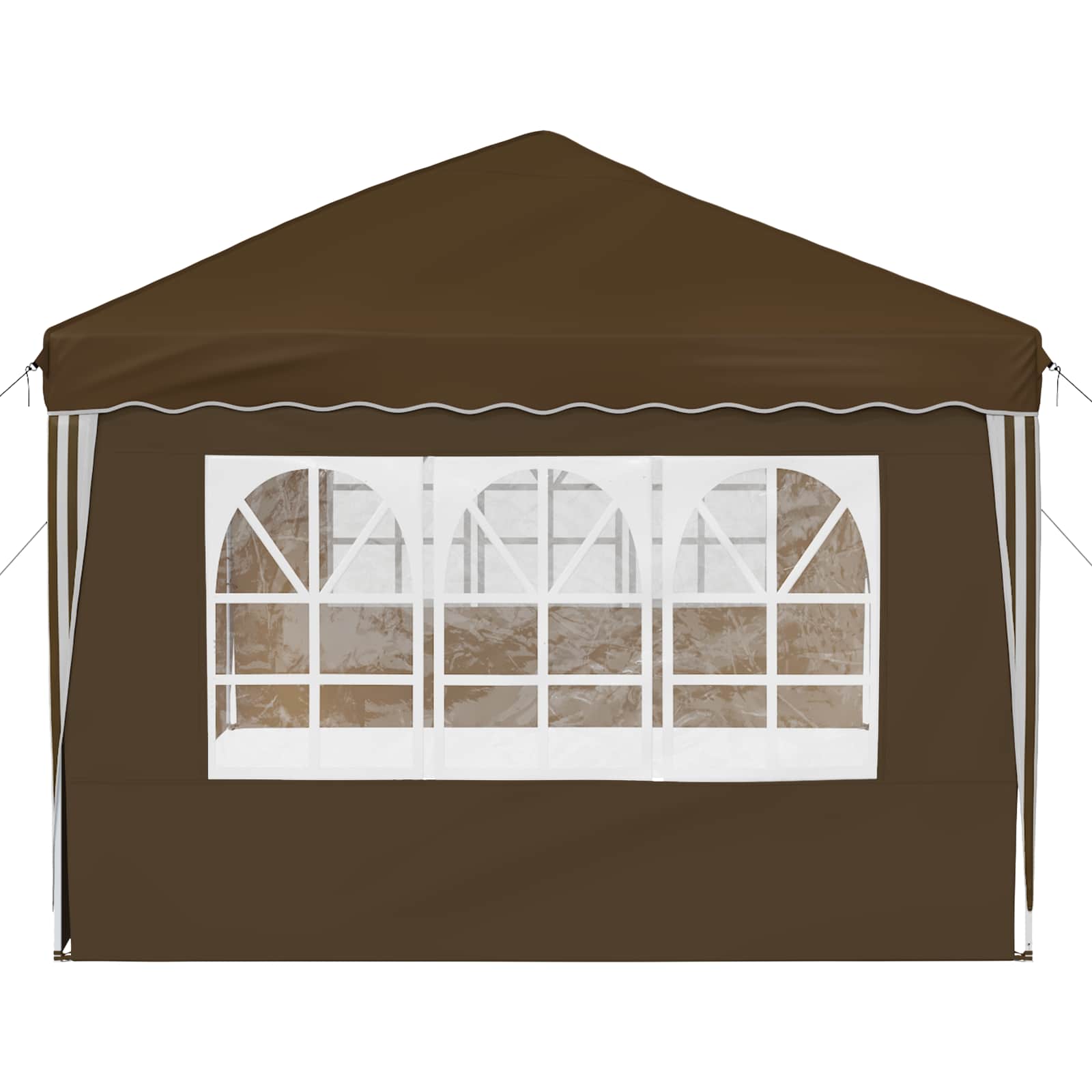 Pop-up partytent 575 x 289 x 245 cm Taupe