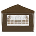 Pop-up partytent 575 x 289 x 245 cm Taupe