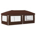 Pop-up partytent 575 x 289 x 245 cm Bruin
