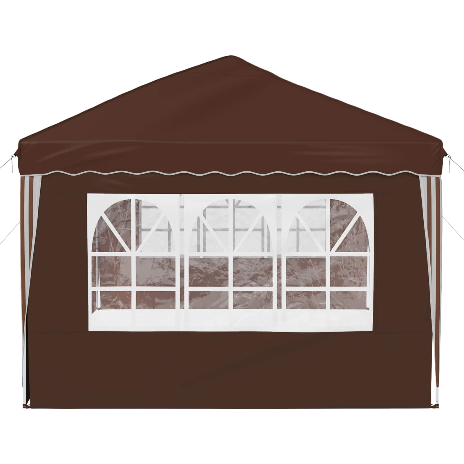Pop-up partytent 575 x 289 x 245 cm Bruin