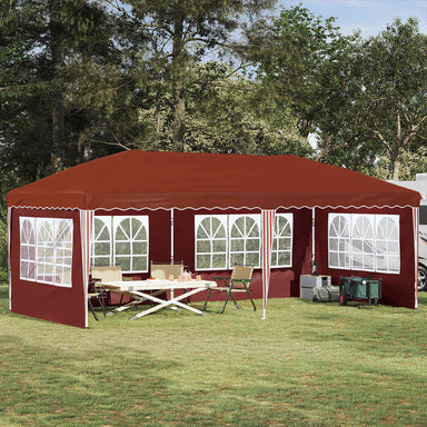 Pop-up partytent 575 x 289 x 245 cm Terracotta