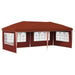 Pop-up partytent 575 x 289 x 245 cm Terracotta