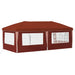 Pop-up partytent 575 x 289 x 245 cm Terracotta