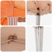 Pop-up partytent 575 x 289 x 245 cm Oranje