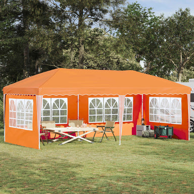 Pop-up partytent 575 x 289 x 245 cm Oranje